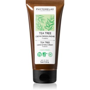 Phytorelax Laboratories Tea Tree zjemňujúci krém na ruky a nechty 75 ml