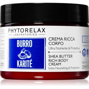 Phytorelax Laboratories Shea Butter výživný telový krém s bambuckým maslom 250 ml