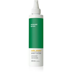 Milk Shake Direct Colour tónovací kondicionér pre intenzívnu hydratáciu pre všetky typy vlasov Emerald Green 200 ml
