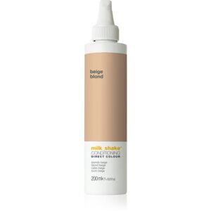 Milk Shake Direct Colour tónovací kondicionér pre intenzívnu hydratáciu pre všetky typy vlasov Beige Blond 200 ml