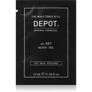 Depot No. 307 Black Gel stylingový gél pre tmavé vlasy 10 ml