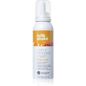 Milk Shake Colour Whipped Cream tónovacia pena pre všetky typy vlasov Beige Blond 100 ml