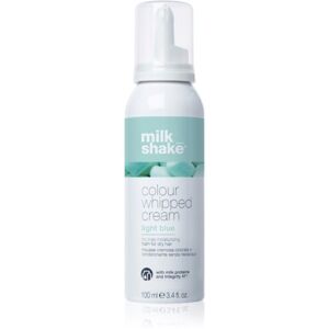Milk Shake Colour Whipped Cream tónovacia pena pre všetky typy vlasov Light Blue 100 ml