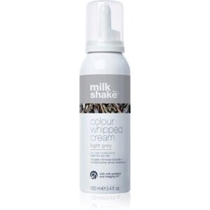 Milk Shake Colour Whipped Cream tónovacia pena pre všetky typy vlasov Light gray 100 ml