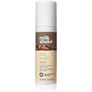 Milk Shake Sos roots sprej pre okamžité zakrytie odrastov Brown 75 ml