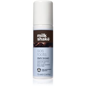 Milk Shake Sos roots sprej pre okamžité zakrytie odrastov Dark brown 75 ml