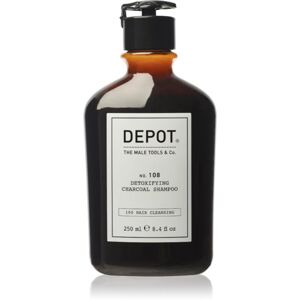 Depot No. 108 Detoxifing Charchoal Shampoo čiastiaci detoxikačný šampón pre všetky typy vlasov 250 ml