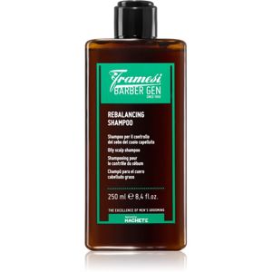 Framesi Barber Gen Rebalancing šampón pre mastné vlasy a vlasovú pokožku 250 ml