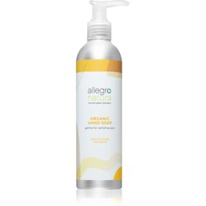 Allegro Natura Organic tekuté mydlo na ruky Arancio Dolce, Mandorla 250 ml