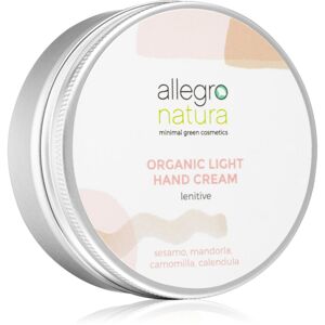 Allegro Natura Organic ľahký hydratačný krém na ruky 60 ml