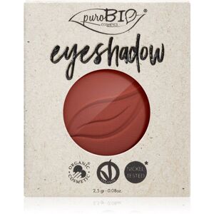 puroBIO Cosmetics Compact Eyeshadows očné tiene náhradná náplň odtieň 13 Marsala 2,5 g
