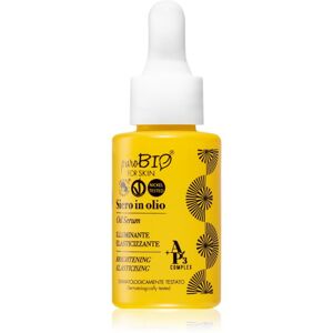 puroBIO Cosmetics Brightening Oil Serum rozjasňujúce sérum proti prvým známkam starnutia pleti 15 ml