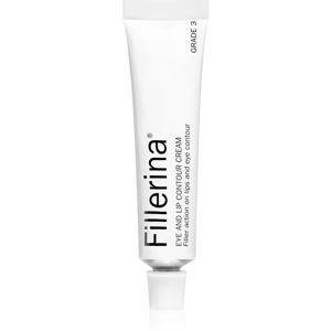 Fillerina Eye and Lip Contour Cream Grade 3 krém proti hlbokým vráskam na kontúrovanie očí a pier 15 ml
