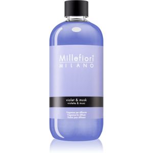 Millefiori Natural Violet & Musk náplň do aróma difuzérov 500 ml