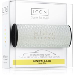 Millefiori Icon Mineral Gold vôňa do auta Metal Shades