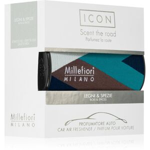 Millefiori Icon Wood & Spices vôňa do auta III. 1 ks