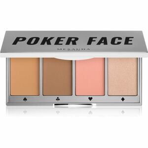 Mesauda Milano Poker Face paletka pre celú tvár odtieň 03 Tan 4x5 g