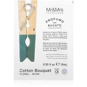 Mr & Mrs Fragrance Cotton Bouquet koncentrovaná vôňa do práčky 15 ml