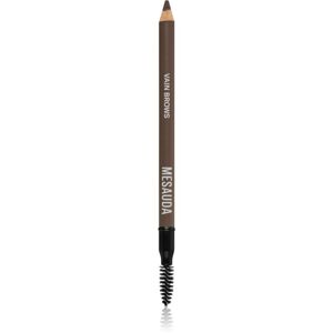 Mesauda Milano Vain Brows ceruzka na obočie s kefkou odtieň 104 Dark 1,19 g