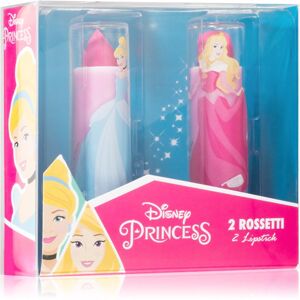 Disney Princess 2 Lipstick darčeková sada (pre deti)