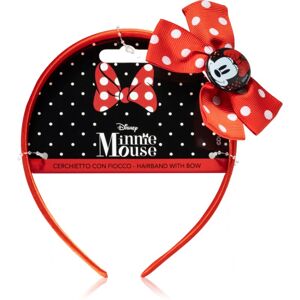 Disney Minnie Mouse Hairband II čelenka s mašľou pre deti 1 ks