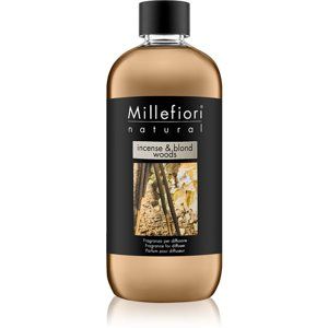 Millefiori Natural Incense & Blond Woods náplň do aróma difuzérov 500 ml
