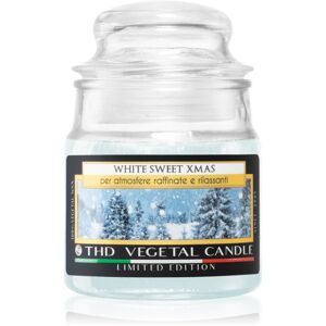 THD Vegetal White Sweet Xmas vonná sviečka 100 g