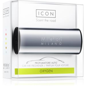 Millefiori Icon Oxygen vôňa do auta Metallo Shiny Blue
