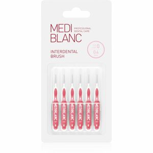 MEDIBLANC Interdental Pick-brush medzizubná kefka 6 ks 0,4 mm Pink 6 ks
