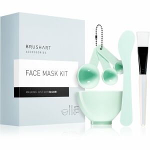 BrushArt Accessories Face mask kit sada pre starostlivosť o pleť minty