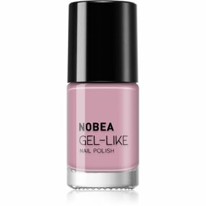 NOBEA Day-to-Day Gel-like Nail Polish lak na nechty s gélovým efektom odtieň Old style pink #N50 6 ml