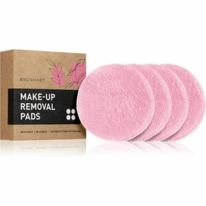 BrushArt Home Salon Make-up removal pads odličovacie tampóny z mikrovlákna (4 ks)