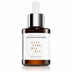 Souletto Lily Blossom & Asian Pomelo Calming Facial Oil vyživujúci pleťový olej na noc 30 ml