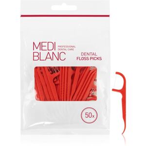MEDIBLANC Dental Floss Picks dentálné špáratka s niťou 50 ks