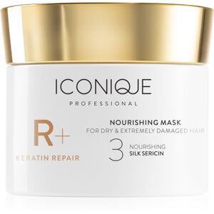 ICONIQUE Professional R+ Keratin repair Nourishing mask obnovujúca maska pre suché a poškodené vlasy 100 ml