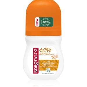 Borotalco Active Mandarin & Neroli osviežujúci guličkavý dezodorant roll-on 50 ml