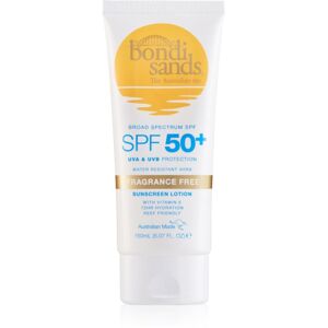 Bondi Sands SPF 50+ Fragrance Free opaľovací krém na telo SPF 50+ bez parfumácie 150 ml