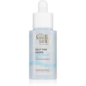 Bondi Sands Self Tan Drops samoopaľovacie kvapky na tvár a telo Light/Medium 30 ml