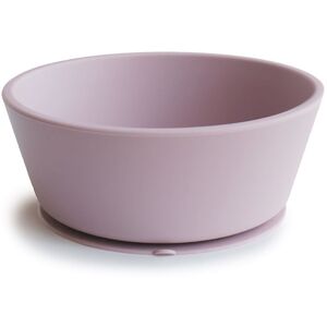Mushie Silicone Suction Bowl silikónová miska s prísavkou Soft Lilac 1 ks