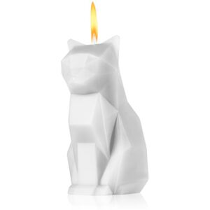 54 Celsius PyroPet KISA (Cat) dekoratívna sviečka White 17 cm