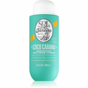 Sol de Janeiro Coco Cabana Moisturizing Body Cream-Cleanser intenzívny zvláčňujúci krém do sprchy 385 ml