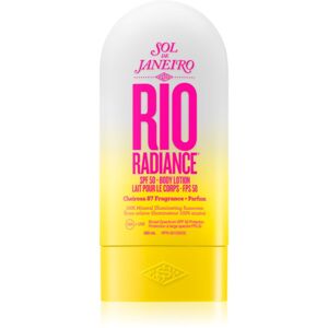 Sol de Janeiro Rio Radiance rozjasňujúce a hydratačné mlieko pre ochranu pokožky SPF 50 200 ml
