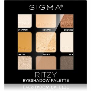 Sigma Beauty Eyeshadow Palette Ritzy paletka očných tieňov 9 g