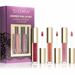 Sigma Beauty Magnifique Adored Mini Lip Set darčeková sada (na pery)