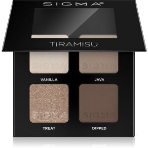 Sigma Beauty Quad paletka očných tieňov odtieň Tiramisu 4 g