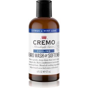 Cremo 2 in 1 Beard Wash & Softener šampón na bradu pre mužov Citrus & Mint Leaf 177 ml