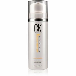 GK Hair Leave-In Cream bezoplachový vyživujúci kondicionér na lesk a hebkosť vlasov s pumpičkou 130 ml