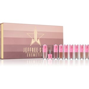 Jeffree Star Cosmetics Velour Liquid Lipstick sada tekutých rúžov 8 ks odtieň Nudes Volume 1 8 ks