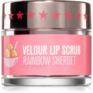 Jeffree Star Cosmetics Velour Lip Scrub cukrový peeling na pery Rainbow Sherbet 30 g