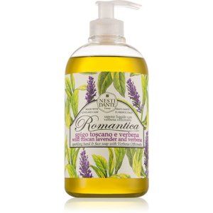 Nesti Dante Romantica Wild Tuscan Lavender and Verbena jemné tekuté mydlo na ruky 500 ml